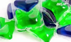 Cảnh báo viên nước giặt giống kẹo gây nguy hiểm cho trẻ nhỏ