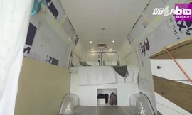 Biến ô tô thành nhà di động, tiết kiệm hàng chục triệu đồng/tháng