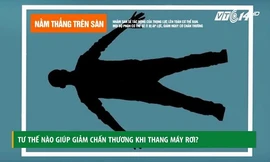 Tư thế nào giúp giảm chấn thương khi thang máy rơi?