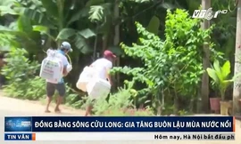 Cận cảnh cửu vạn cõng hàng lậu chạy như bay qua chốt chặn của công an