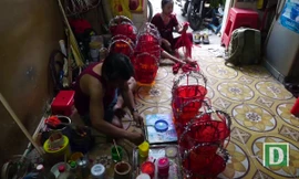 Làng lồng đèn 50 năm ở Sài Gòn tất bật vào mùa trung thu