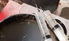 Bắt quả tang một cơ sở mới bơm tạp chất vào tôm 