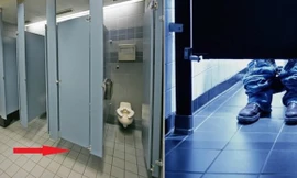 Lý do nhà vệ sinh công cộng luôn sử dụng vách hở