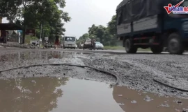 Đại lộ hiện đại nhất Việt Nam xuống cấp nghiêm trọng