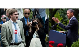 Ông Obama nổi cáu vì bị ngắt lời