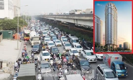Loạt dự án cao ốc sắp triển khai trên tuyến đường thường ùn tắc ở Hà Nội