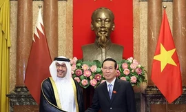 Chủ tịch nước tiếp Đại sứ các nước đến trình Quốc thư