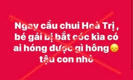 Bị hiểu nhầm là bắt cóc trẻ khi nhờ người trông hộ con gái