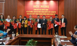 Phân công, bổ nhiệm nhiều cán bộ chủ chốt ở 3 tỉnh