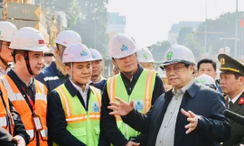 Thủ tướng Phạm Minh Chính: Tháo gỡ khó khăn, vướng mắc, thúc đẩy dự án đường sắt Nhổn - ga Hà Nội