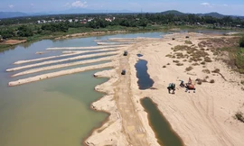 3 mỏ cát ở Hà Nội đấu giá đúng quy định