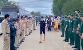 Tiếp nhận thêm 44 công dân Việt Nam trở về từ Campuchia