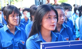 Bạn trẻ nhập vai như diễn viên chuyên nghiệp tại Hội thi tuyên truyền viên bảo vệ Tổ quốc