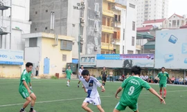 Những cuộc so tài nảy lửa giải bóng đá Báo Tiền Phong 2012