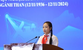 Nữ sinh vùng mỏ làm Phó Chủ tịch Hội đồng trẻ em