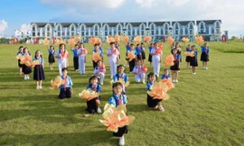 MV mừng Đại hội Đoàn của hơn 7.800 thiếu nhi cả nước