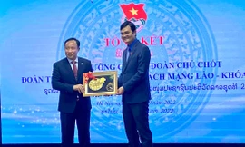 T.Ư Đoàn bế mạc lớp bồi dưỡng cán bộ chủ chốt Đoàn Thanh niên Lào khóa 28