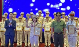 Tuyên dương “Gương mặt trẻ Công an Thủ đô xuất sắc tiêu biểu” năm 2020