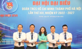 Toàn cảnh Đại hội Đoàn TP Hà Nội khóa XVI, nhiệm kỳ 2022 - 2027