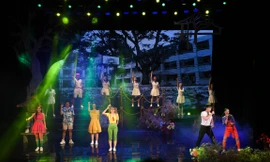 Một phân cảnh trong vở nhạc kịch hướng nghiệp "Chọn nghề trong muôn nghề".