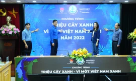 Đoàn viên, thanh niên trồng 60.000 cây xanh trong năm 2022