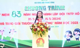 Thư chúc mừng 83 năm Ngày thành lập Đội Thiếu niên Tiền phong Hồ Chí Minh 