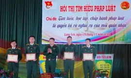 Nâng cao nhận thức về pháp luật, kỷ luật cho đoàn viên, thanh niên áo lính