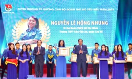 Tuyên dương 70 cán bộ Đoàn Thủ đô tiêu biểu năm 2023