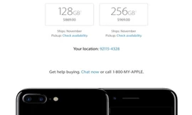 Nhiều người phải chờ tới tháng 11 mới nhận được iPhone 7.