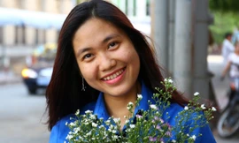 Nữ thủ lĩnh trẻ Huỳnh Thúy Phương.