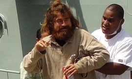 Alveranga sống sót trở về hồi đầu năm 2014. Ảnh: Guardian