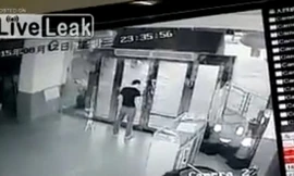 Giây phút 'người bay, kính vỡ' vì sức mạnh vụ nổ tại Trung Quốc