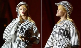 Rihanna liên tục làm trò lố