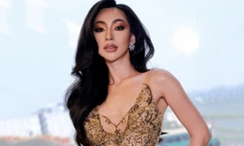 Hoa hậu Hoàn vũ Lào 2024 chỉ cao 1,65 m