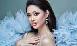 Diễn viên đóng phim cùng Âu Dương Chấn Hoa đăng quang Hoa hậu Hoàn vũ Malaysia 