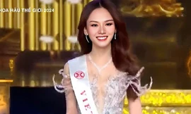 Mai Phương dừng chân ở top 40 Hoa hậu Thế giới 