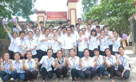 Tập thể lớp học có 100% học sinh đỗ đại học