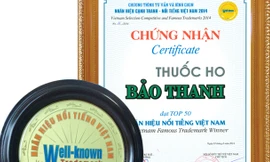 Nhãn hiệu nổi tiếng 2014 có sự góp mặt của Thuốc ho đông dược Bảo Thanh