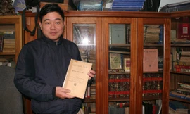 Nhà sưu tập Trịnh Hùng Cường nói, sách của nhiều người nổi tiếng đã không hề được con cháu giữ gìn