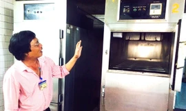 Nơi những người vô danh được bảo quản trong vòng 30 ngày với hy vọng có người thân đến đón về. Ảnh: L.N