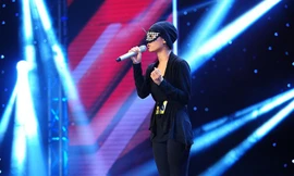 Huyền Minh trong chương trình Nhân tố Bí ẩn.