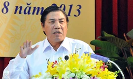 Trưởng ban Nội chính T.Ư Nguyễn Bá Thanh.