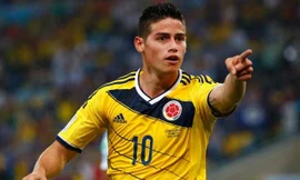 Rodriguez đang nổi lên là một ngôi sao lớn của bóng đá thế giới. Ảnh: Getty Images