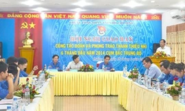 Giao ban công tác Đoàn cụm hoạt động Bắc Trung bộ