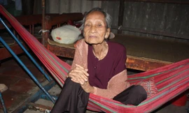 Cụ Nguyễn Thị Trù 121 tuổi ở TPHCM. Ảnh: ND