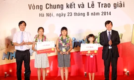 Các nhà phát minh nhí - người chiến thắng tại cuộc thi Ý tưởng Trẻ thơ 2014