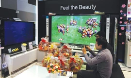 Tivi bằng giá căn hộ chung cư mãi vẫn chưa bán được. Ảnh: Như Ý