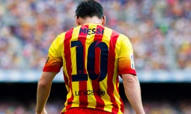 Messi bị HLV phê phán thẳng thừng sau trận hòa trước Malaga. Ảnh: Getty Images