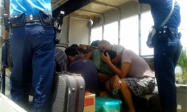 Ngư dân Trung Quốc bị Philippines bắt giữ.