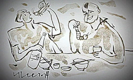 Cho tôi một bánh mì kẹp bọ!